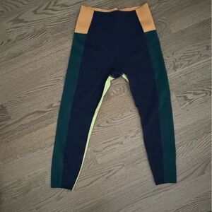 Sweaty Betty Power Leggings in Black and Orange